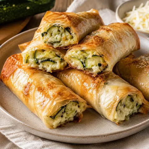 Courgettes croustillantes au fromage