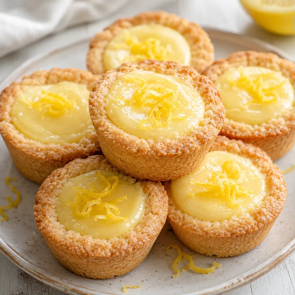 Cups citron fondantes