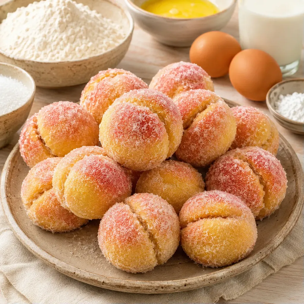 Pêche biscuit saveur