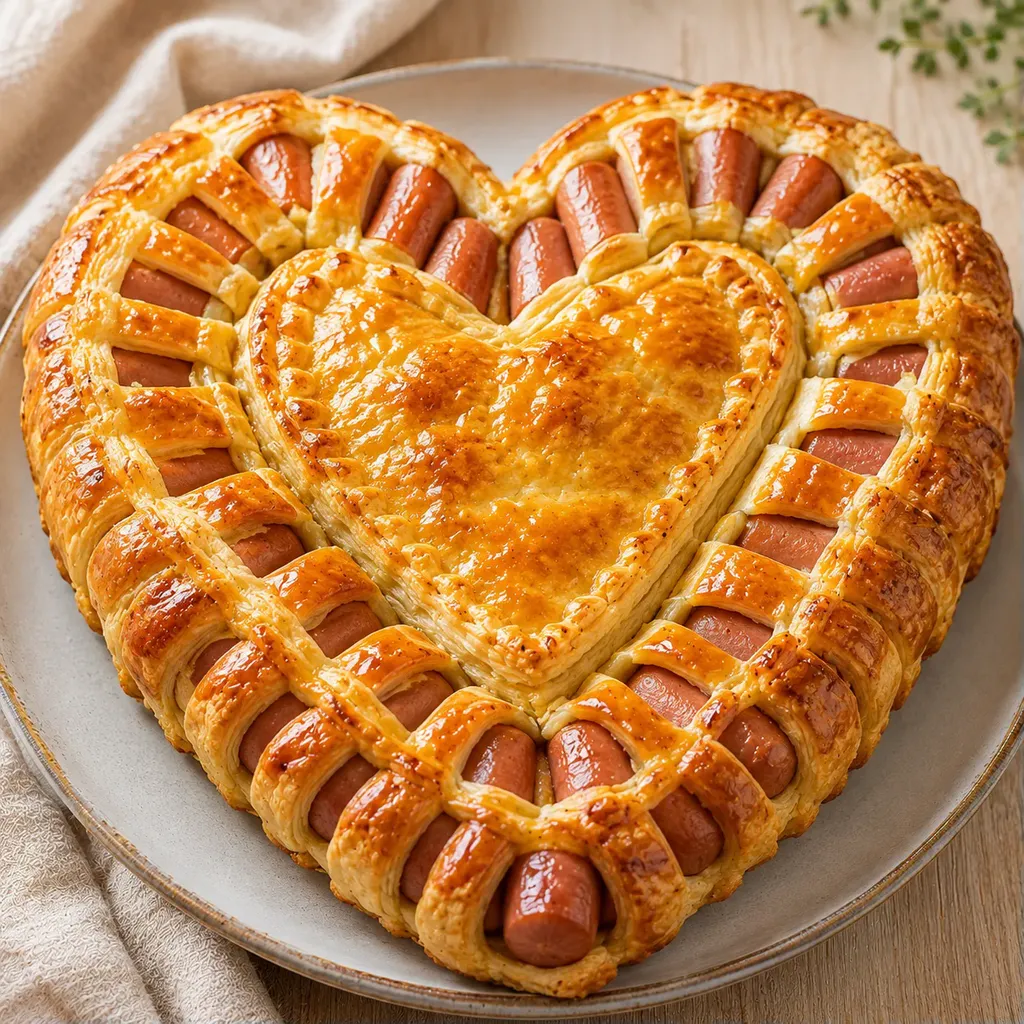 Coeur feuilleté knackis