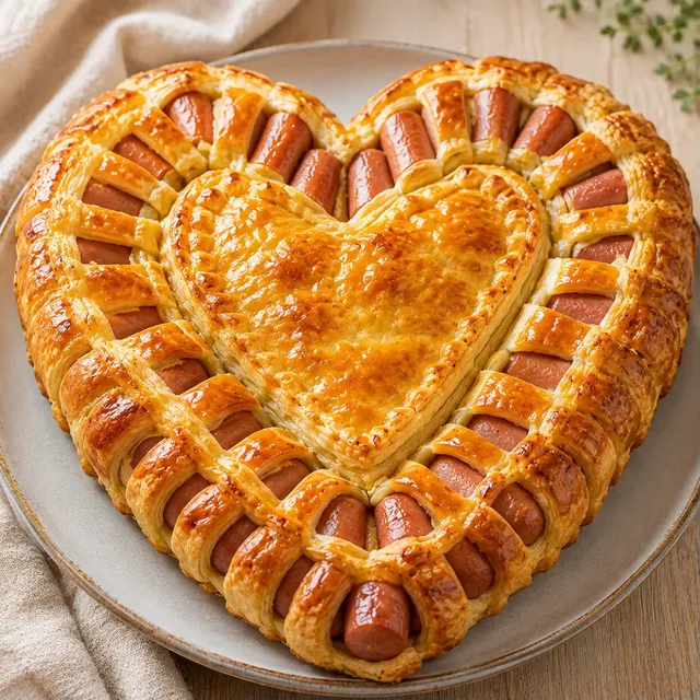 Coeur feuilleté knackis