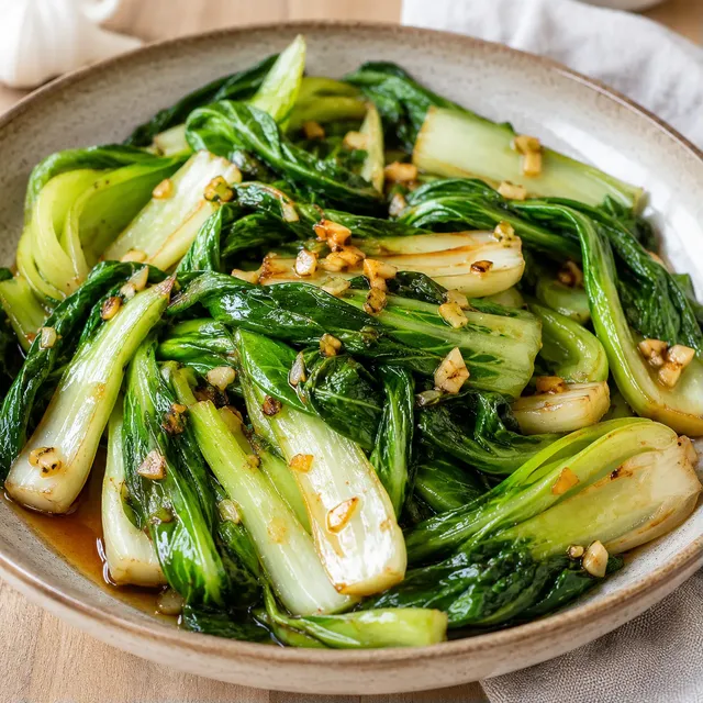 Bok choy ail tendre