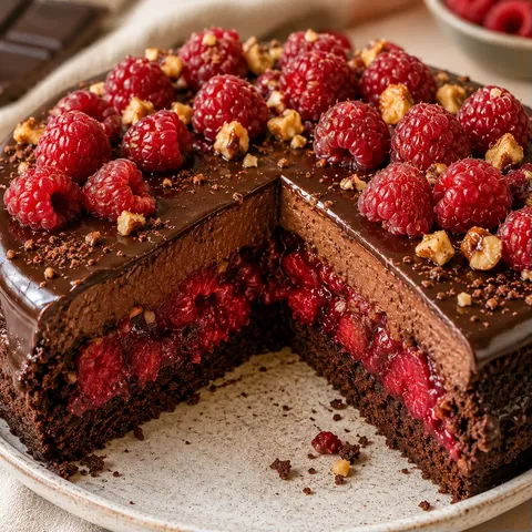 Délice choco framboise