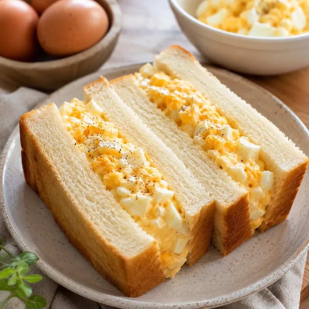 Tamago Sando œufs moelleux