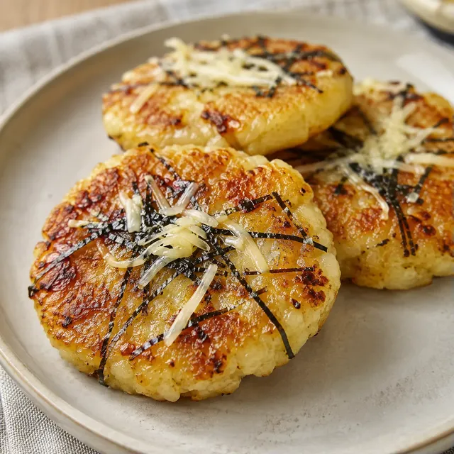 Galettes pommes de terre yaki