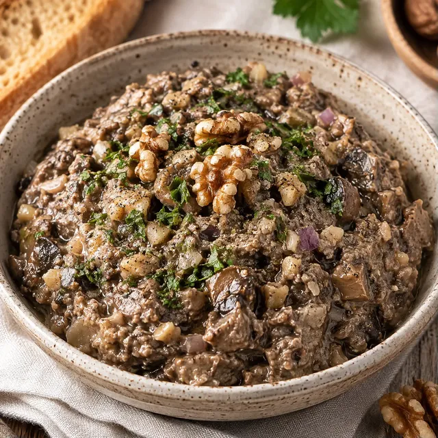 Champignons noix balsamique