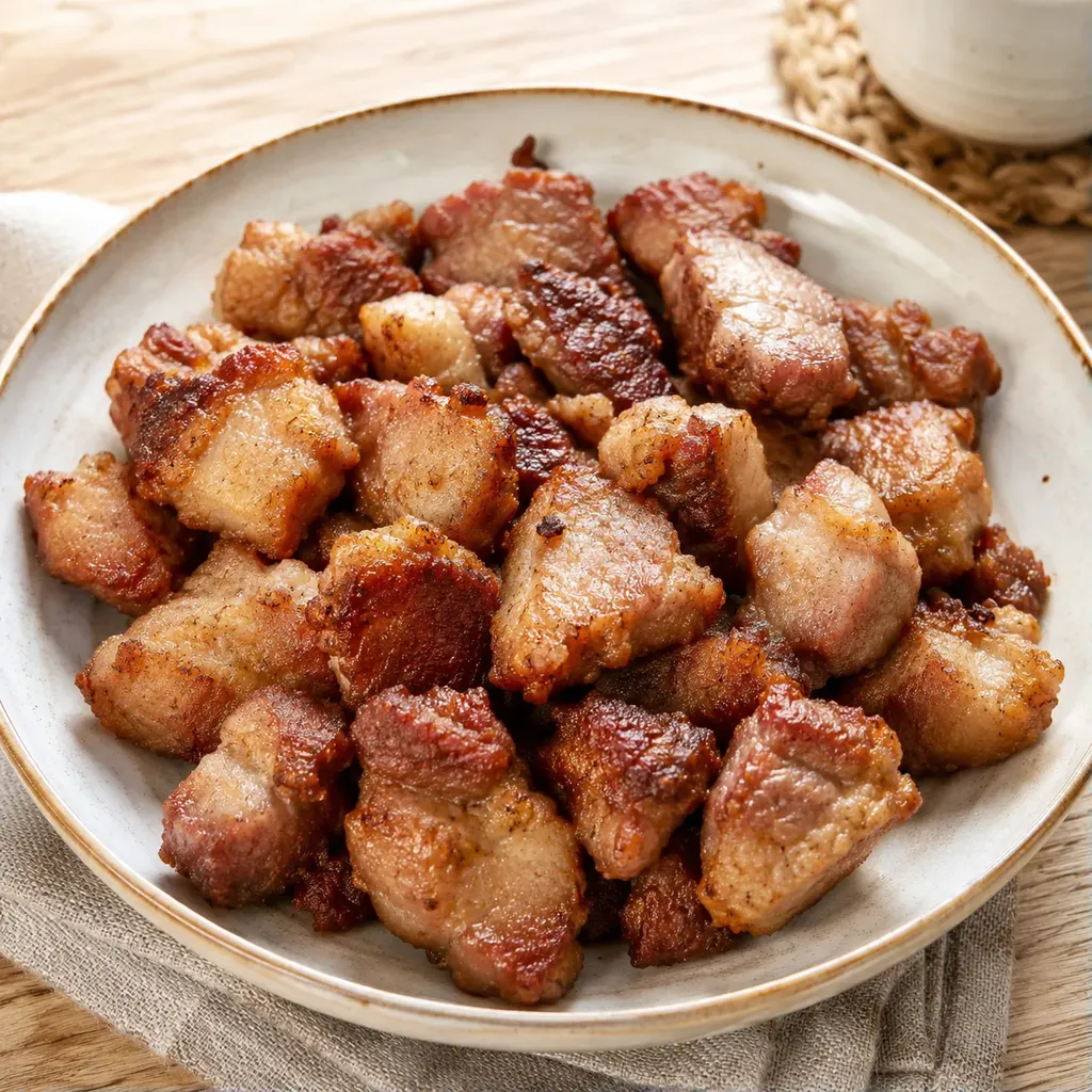 Côtes porc croustillantes