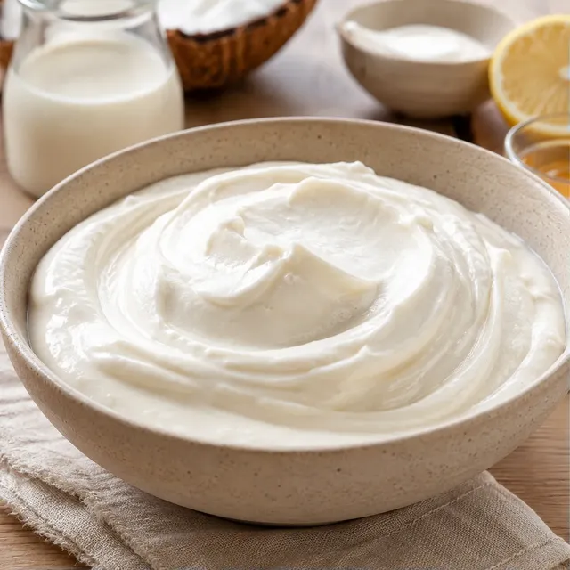 Mascarpone végétalien crémeux