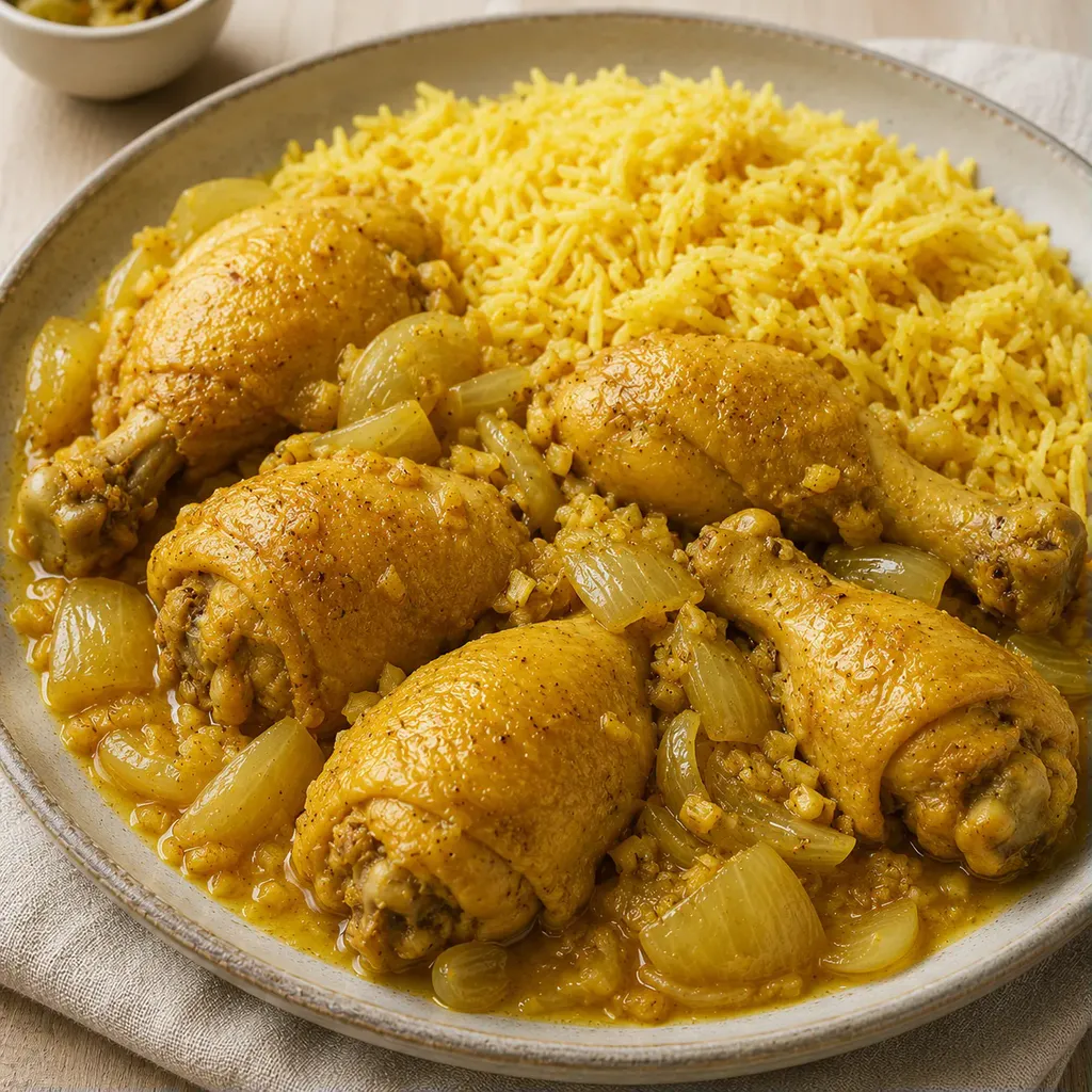 Safran Poulet Riz