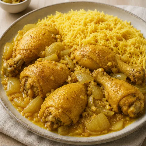 Safran Poulet Riz
