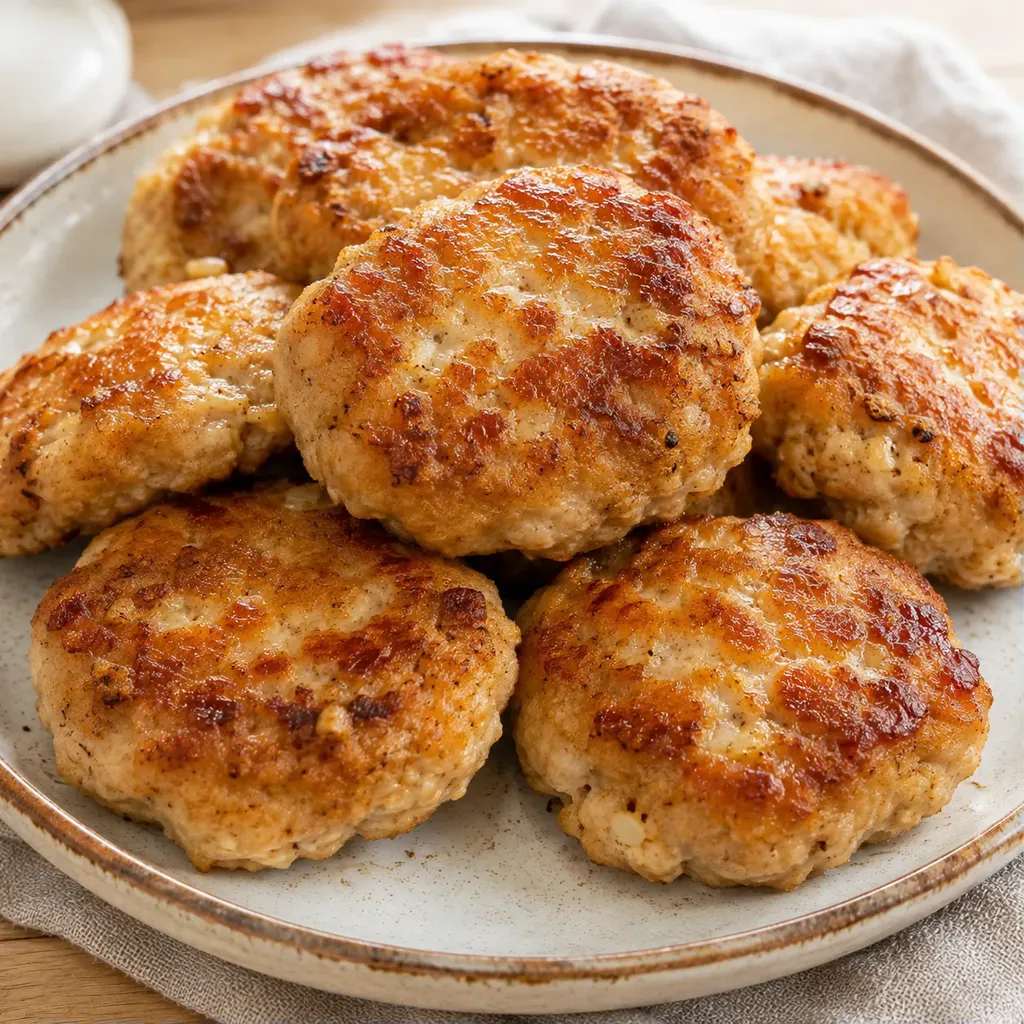 Galettes russes au poulet