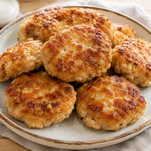 Galettes russes au poulet