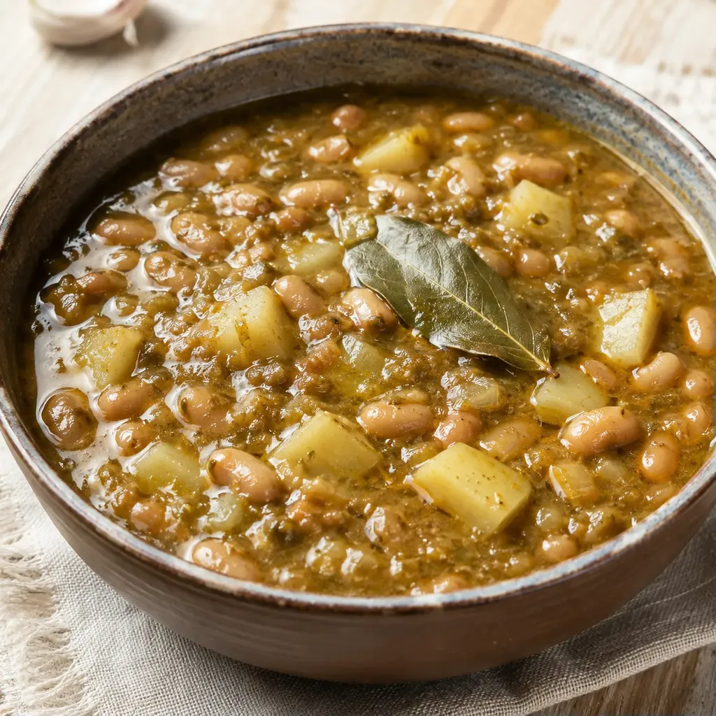 Chili vert et haricots