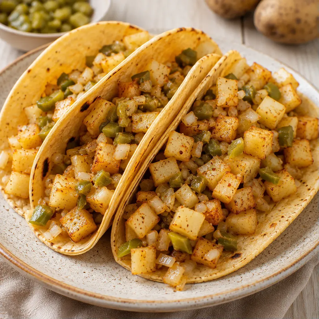 Tacos chili et pomme