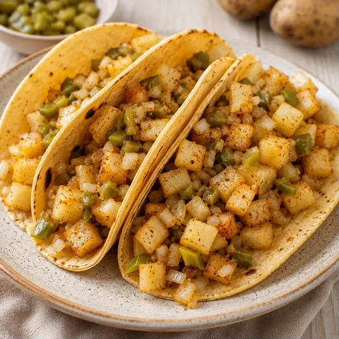 Tacos chili et pomme