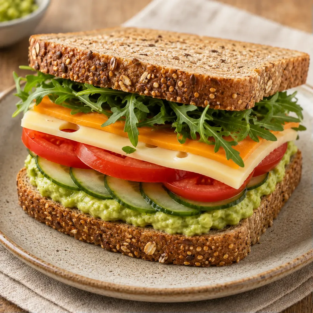 Sandwich légumes maison