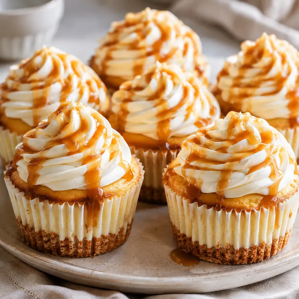 Cupcakes caramel vanille