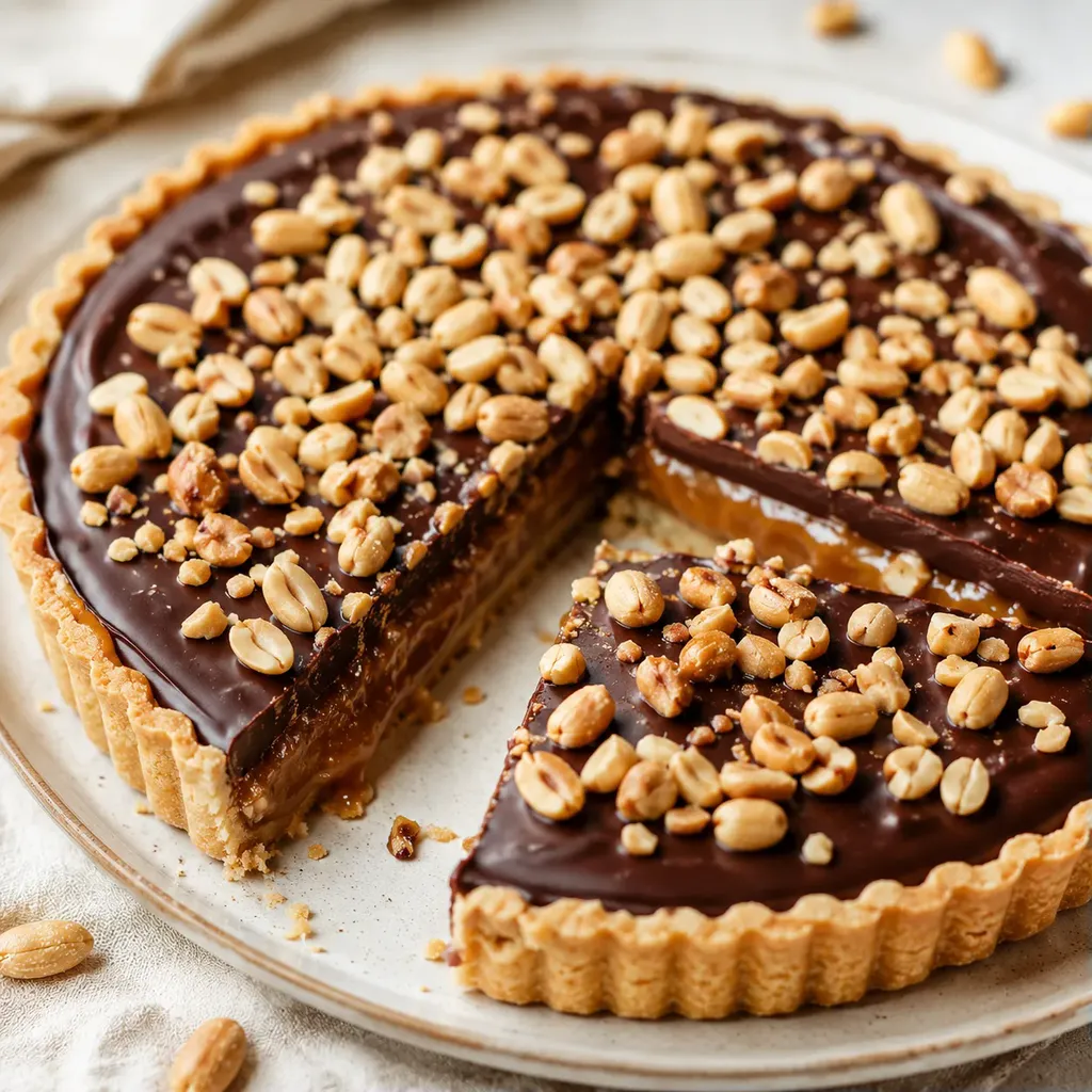 Chocolat caramel cacahuètes