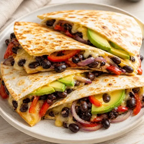 Haricots et avocat