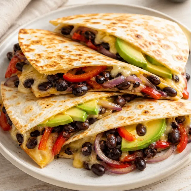 Haricots et avocat