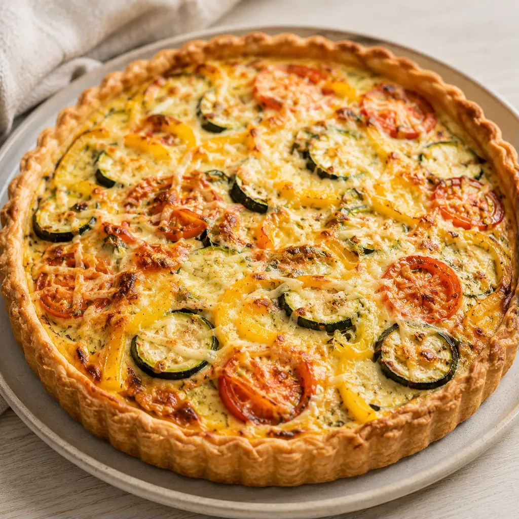 Tarte légumes gourmande