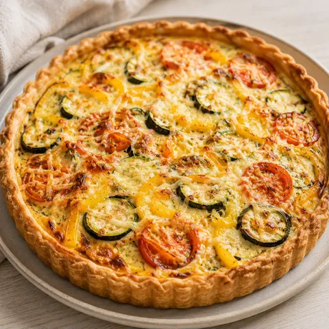 Tarte légumes gourmande
