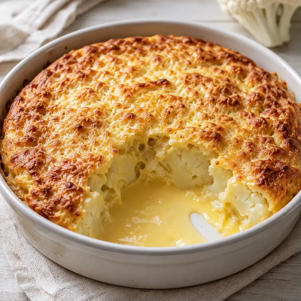 Chou-fleur coulant savoureux