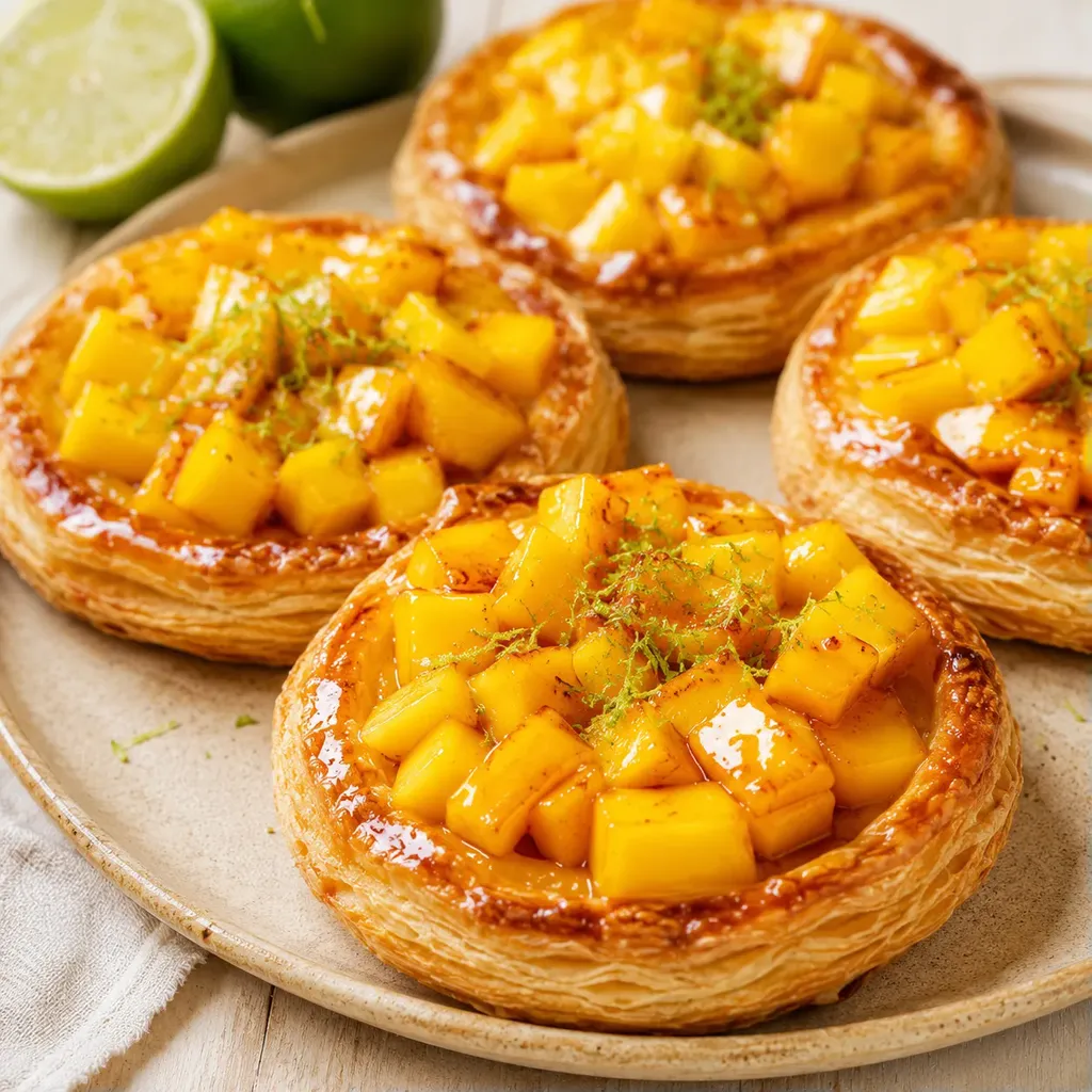 Mangue citron tartelettes
