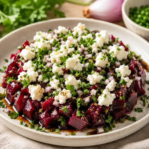 Betteraves chèvre frais