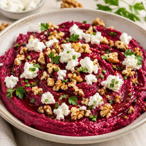 Betterave chèvre noix