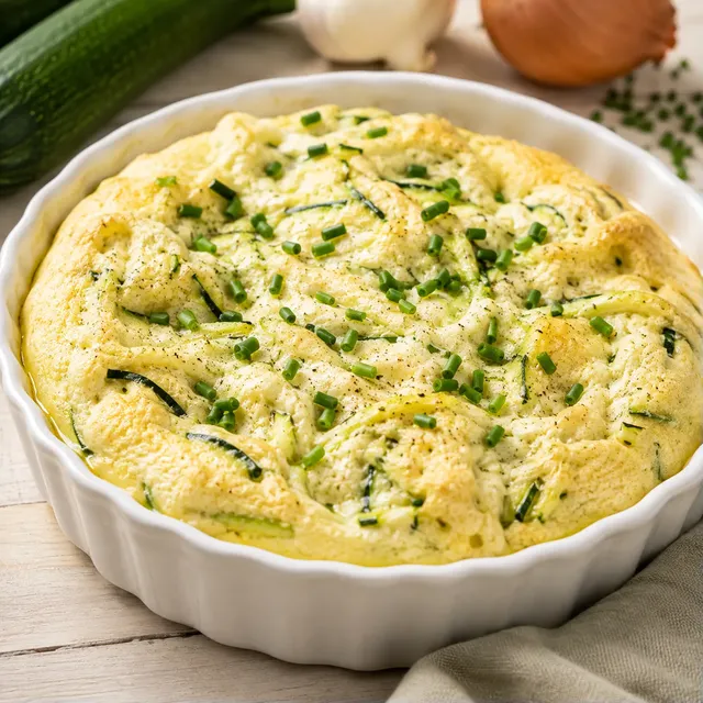Courgette flottante épicée