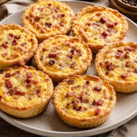 Quiches mini lorraines