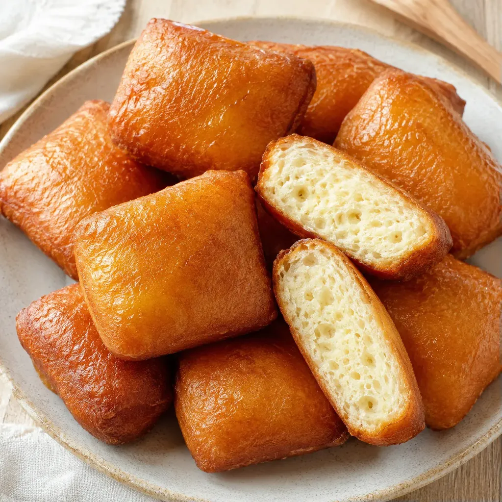 Beignets moelleux vanille