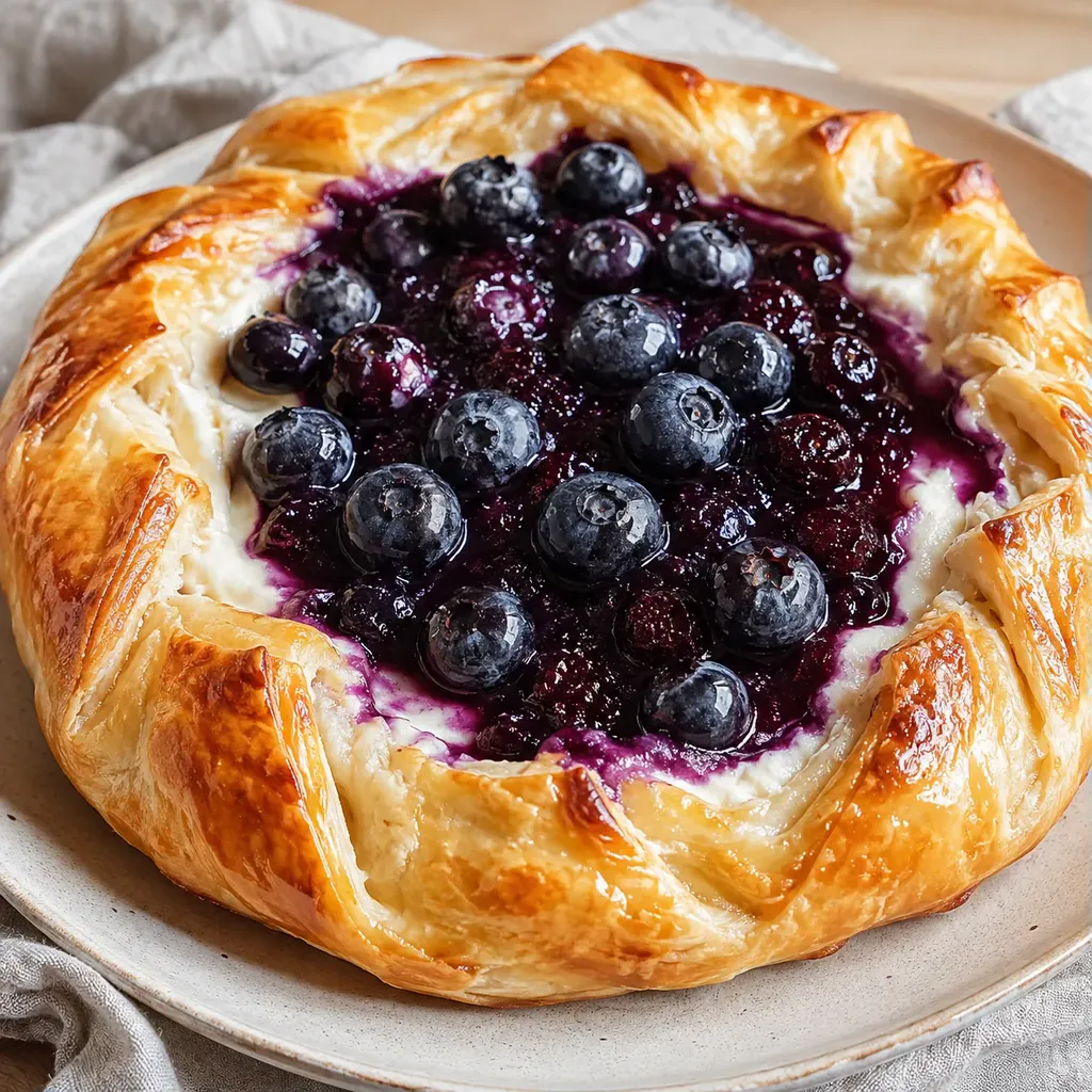 Gourmand myrtilles fromage