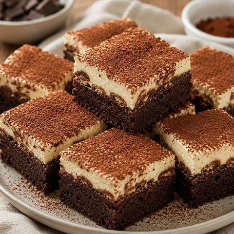 Brownies et tiramisu