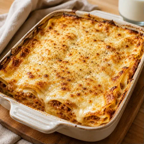Lasagnes fraîches et savoureuses