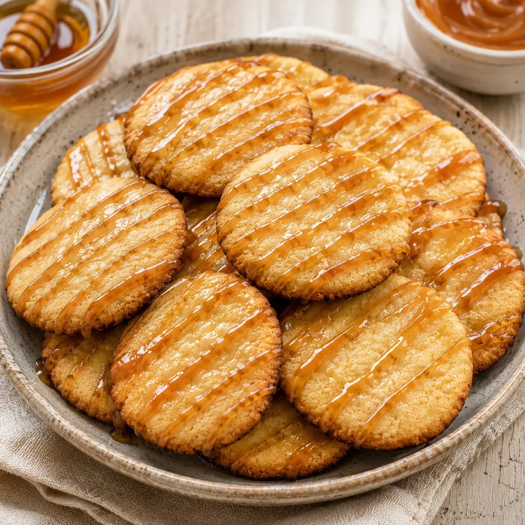 Biscuits miel caramel