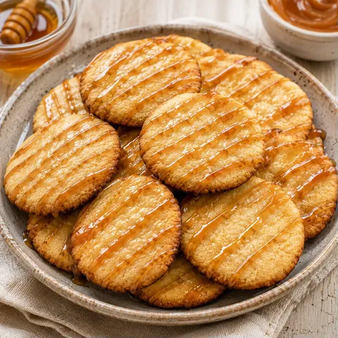 Biscuits miel caramel