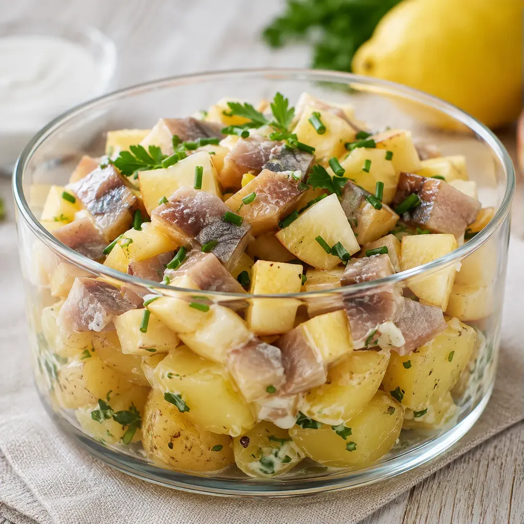 Tartare Harengs fumés & pommes