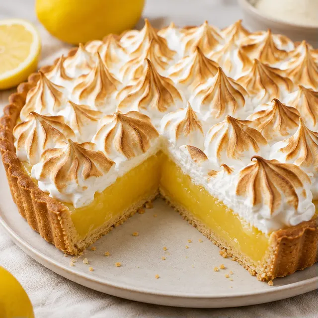Tarte au Citron et meringue