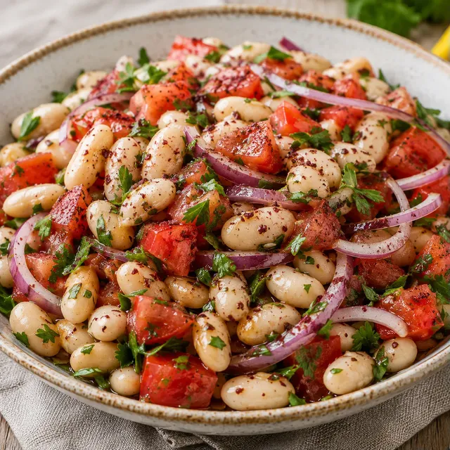 Salade Haricots blancs turcs