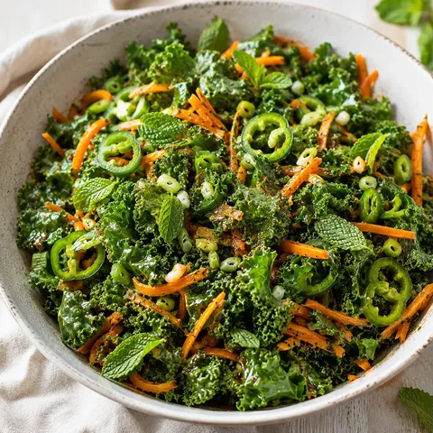 Salade Kale et parmesan frais