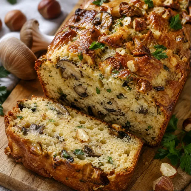 Champignons comté noisettes