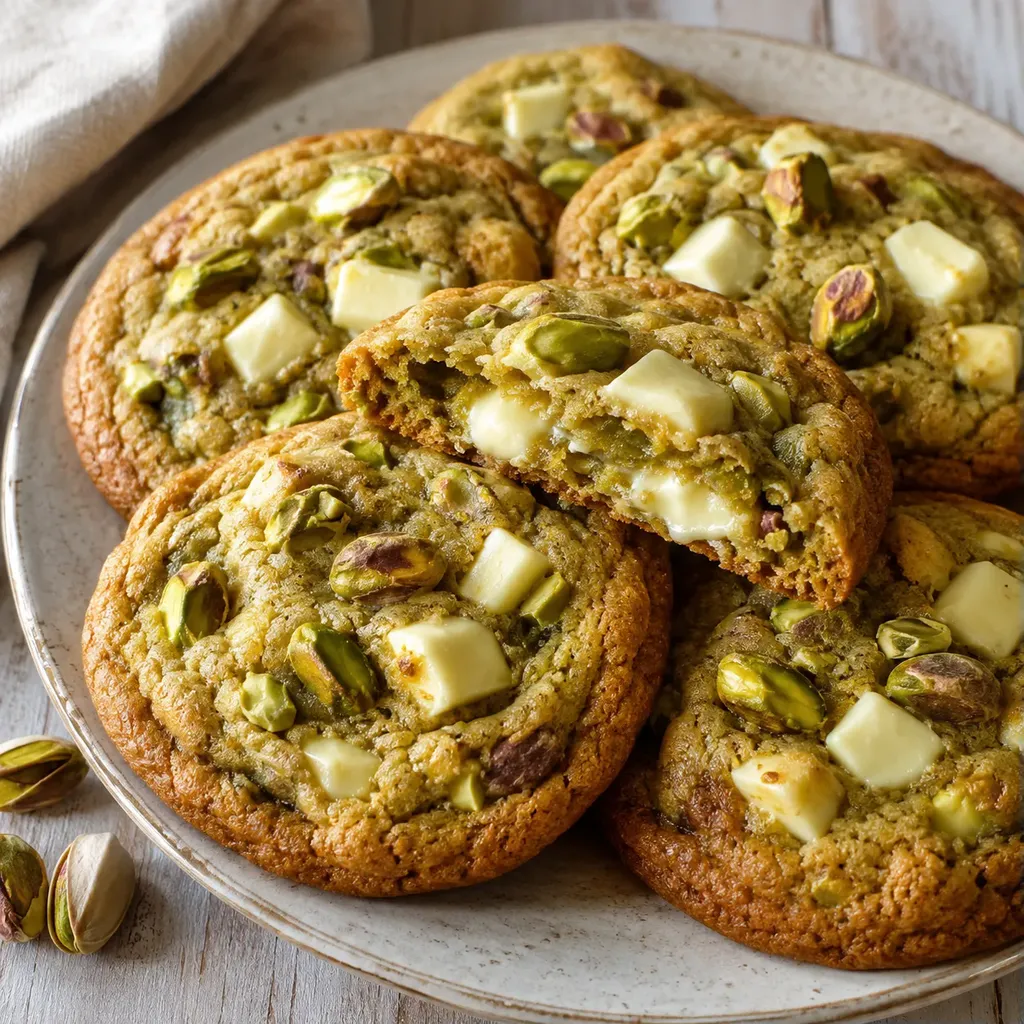 Cookies pistache fondants