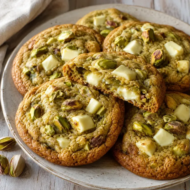 Cookies pistache fondants