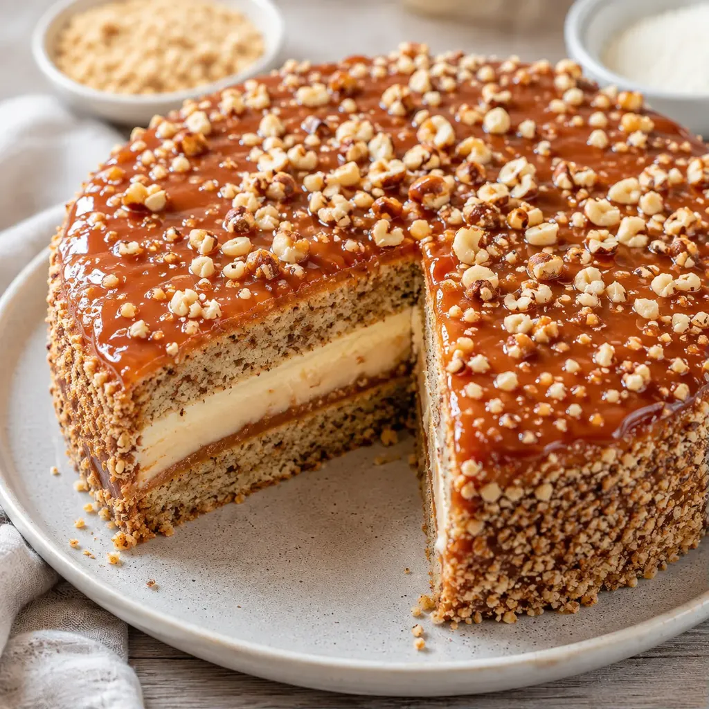 Égyptien caramel noisettes
