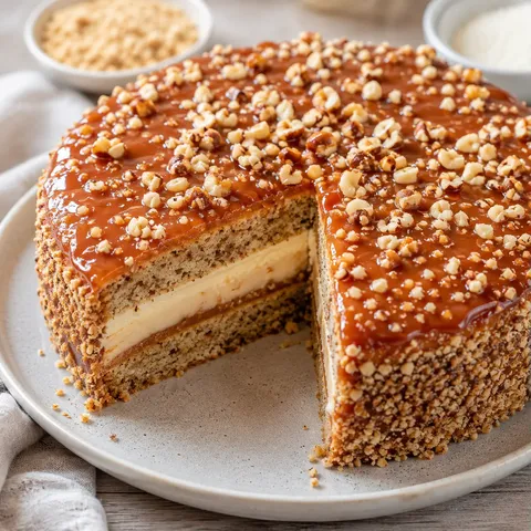 Égyptien caramel noisettes