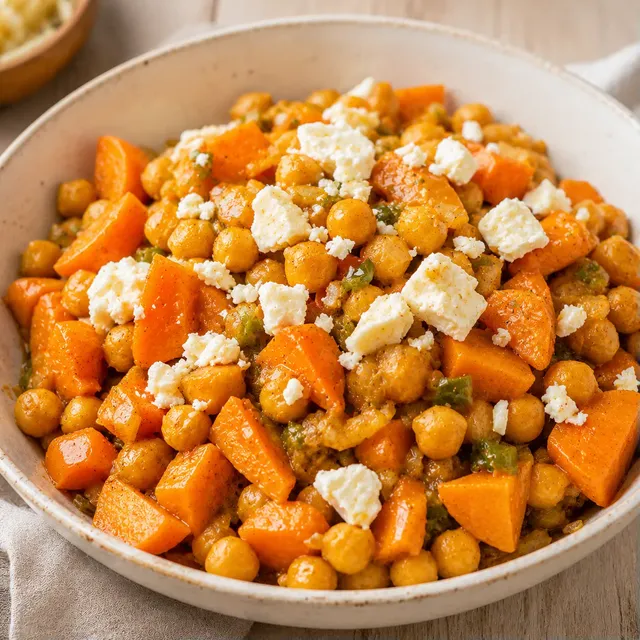 Gourmet pois chiches & feta