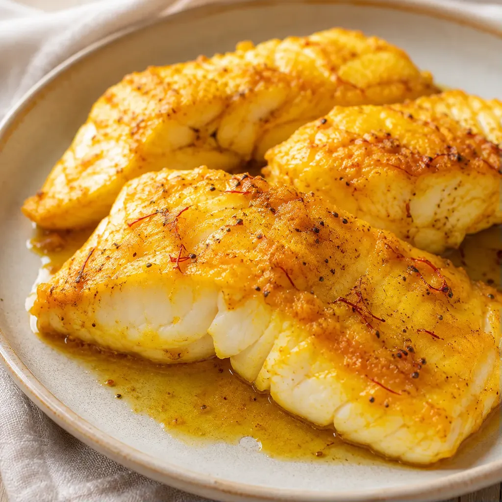 Poisson au safran