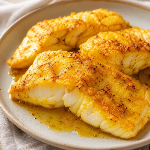 Poisson au safran